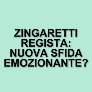 Luca Zingaretti si lancia nella regia: un sogno che diventa realtà con "La casa degli sguardi"