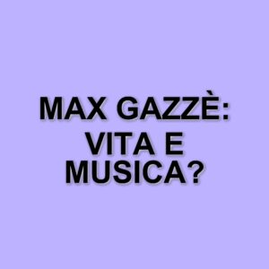 Max Gazzè: La vita e la carriera del cantautore romano tra successi e relazioni familiari