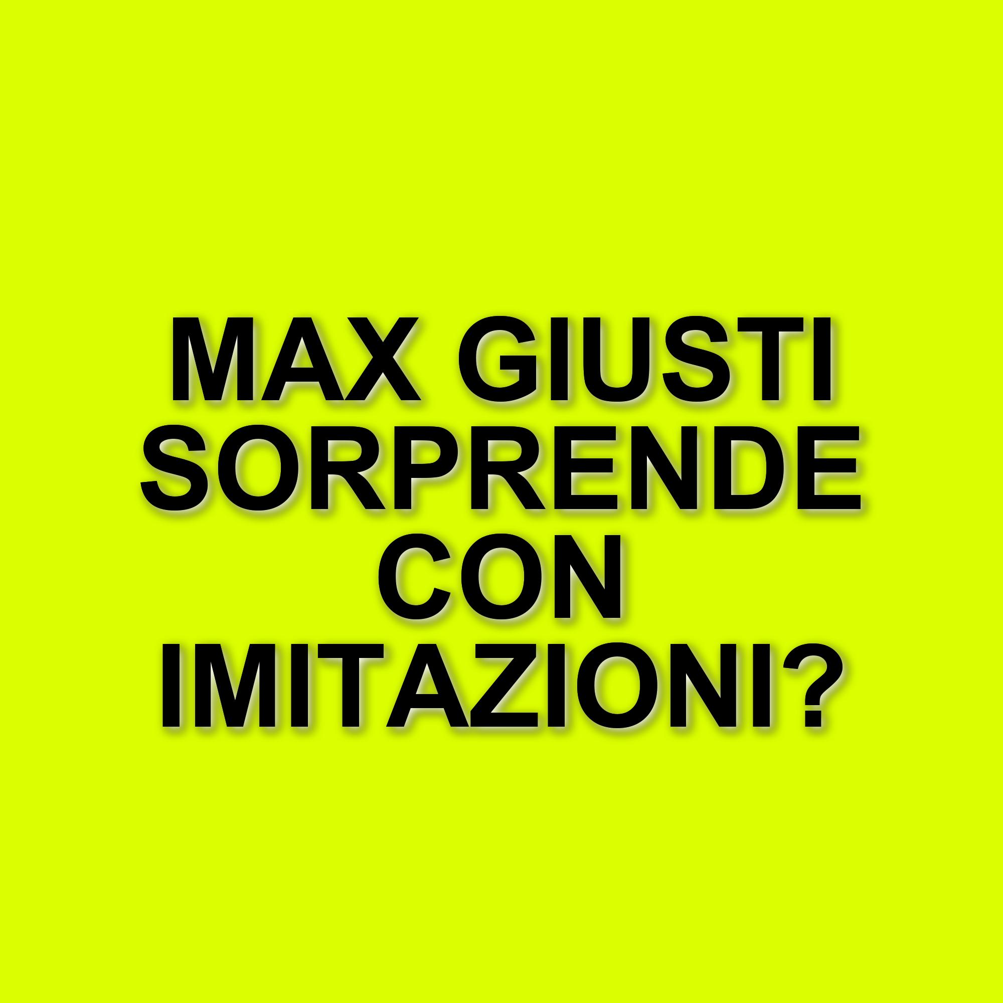 Max Giusti torna a far ridere con le sue imitazioni nel GialappaShow