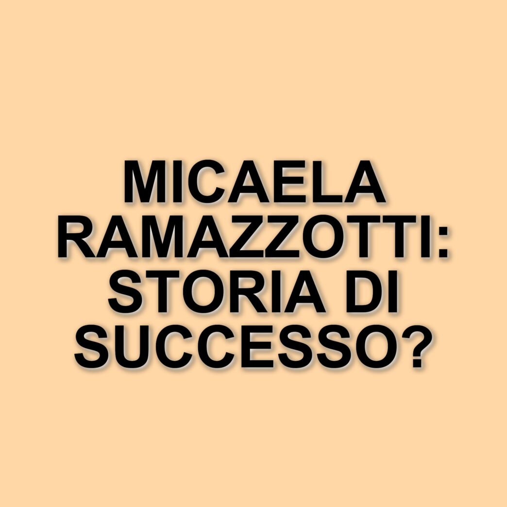 Micaela Ramazzotti: dalla gioventù nei fotoromanzi al successo cinematografico