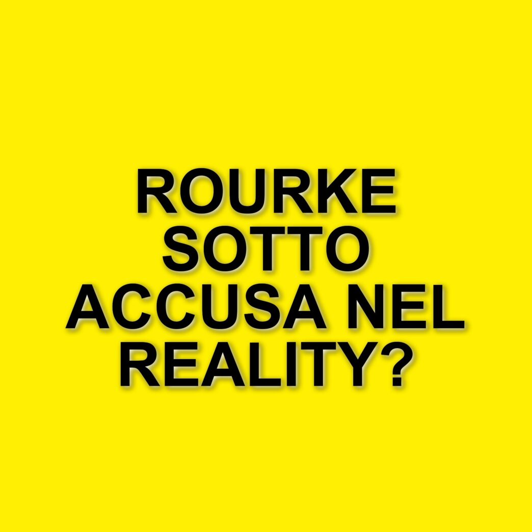 Mickey Rourke in difficoltà al Grande Fratello: avvertimento per linguaggio inappropriato