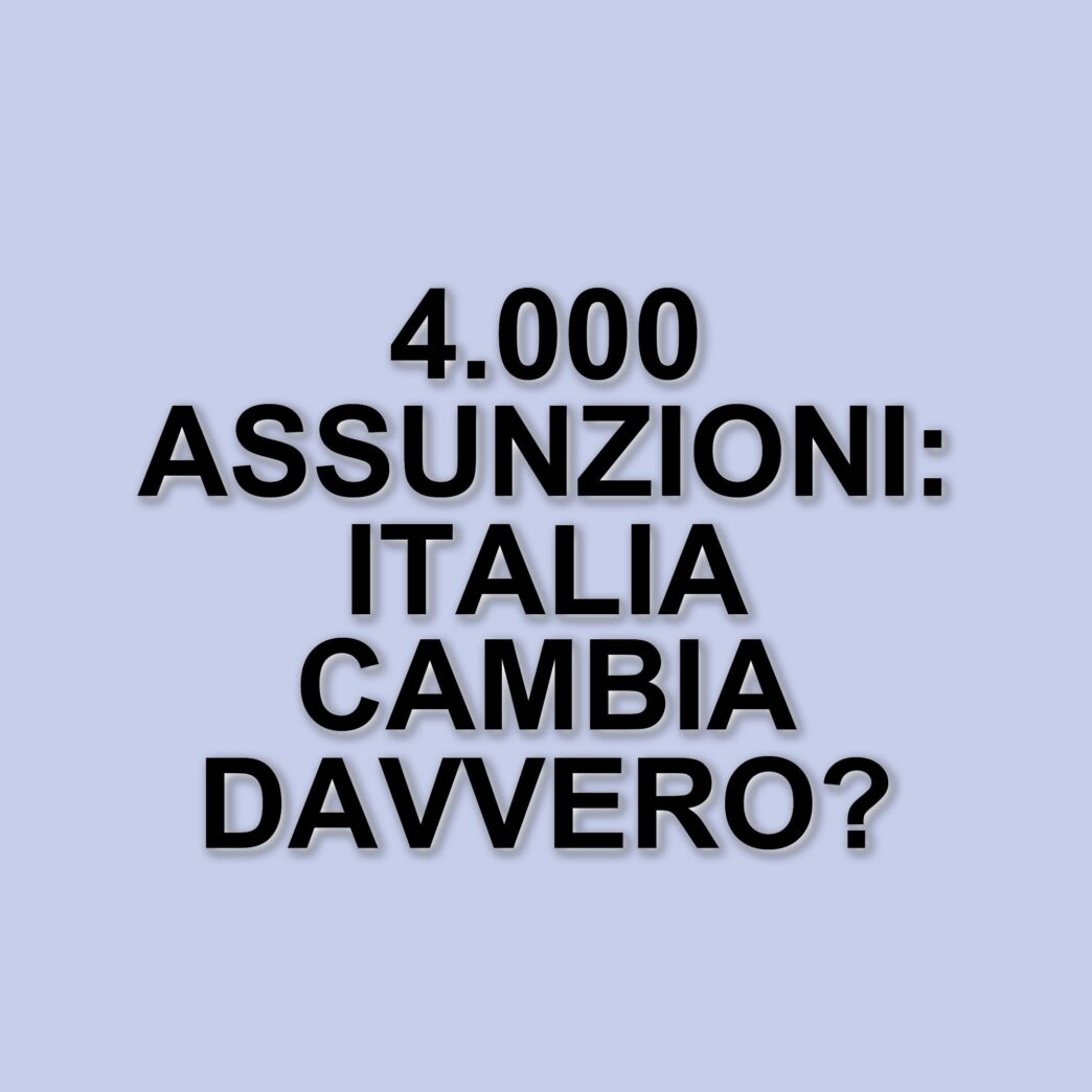 Assunzioni statali 2025: il Ministero annuncia 4.000 nuovi posti per le Pubbliche Amministrazioni