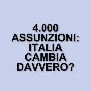 Assunzioni statali 2025: il Ministero annuncia 4.000 nuovi posti per le Pubbliche Amministrazioni