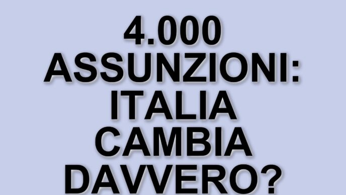 Assunzioni statali 2025: il Ministero annuncia 4.000 nuovi posti per le Pubbliche Amministrazioni