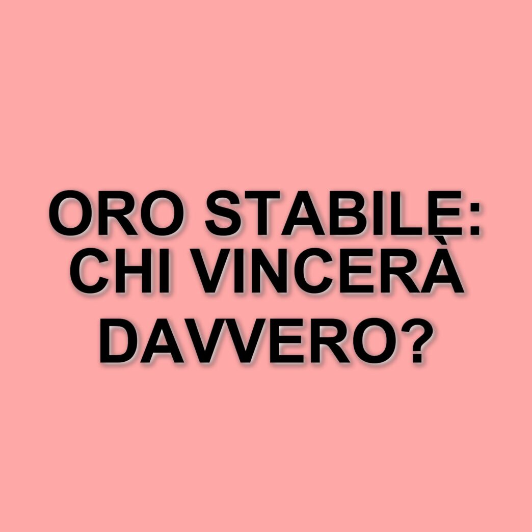 Prezzo dell'oro nel 2025: stabilità nonostante le tensioni geopolitiche e il mercato volatile