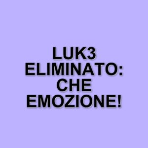 Alessia e Luk3: emozioni forti ad Amici 24 dopo l'eliminazione del giovane cantante
