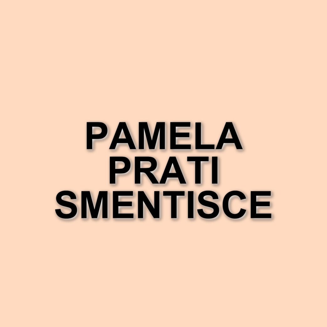 Pamela Prati chiarisce la sua situazione sentimentale: nessuna storia con Simone Ferrante