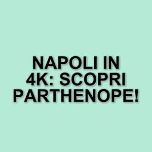 Parthenope: il film di Paolo Sorrentino arriva in edizione 4K UHD, un evento per il cinema italiano