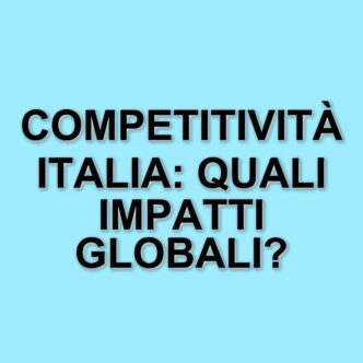Presentato Il Rapporto Istat 2025 Sulla Competitività Dei Settori Produttivi Italiani