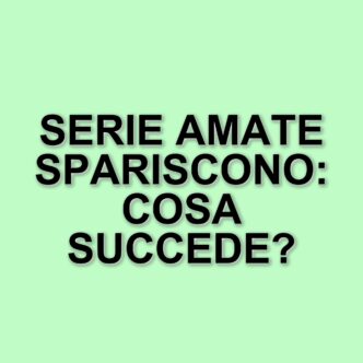 Le Serie Tv Scomparse Dallo Streaming: Un Viaggio Tra Cancellazioni E Diritti Di Visione