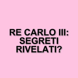 Il Viaggio Di Re Carlo In Italia: Abitudini E Curiosità Del Sovrano Britannico