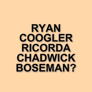 Ryan Coogler ricorda Chadwick Boseman: un attore che viveva i suoi ruoli con intensità
