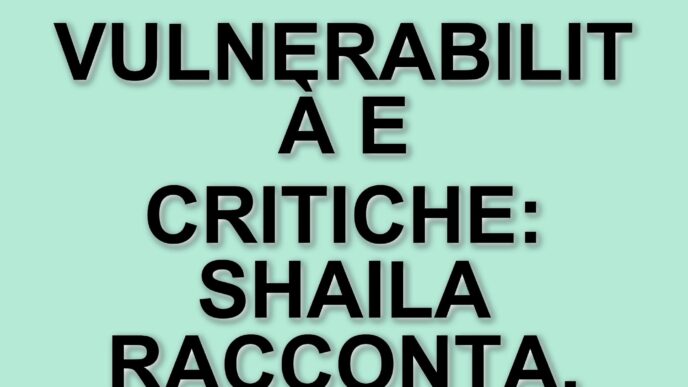 Shaila Gatta si apre sui social: "Sono vulnerabile e sto attraversando un momento difficile"