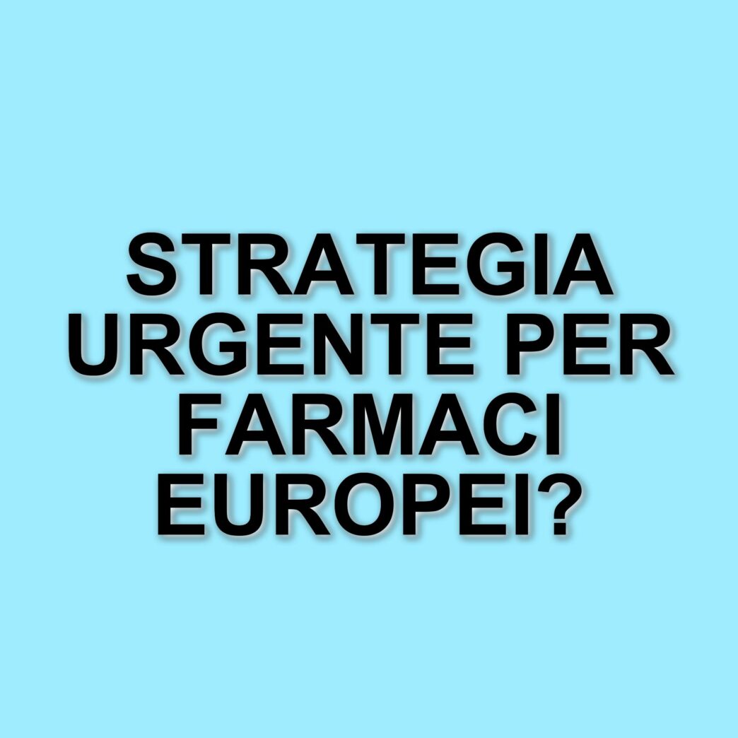 La Sfida Della Produzione Farmaceutica In Europa: Il Grido D'Allerta Di Stefano Collatina