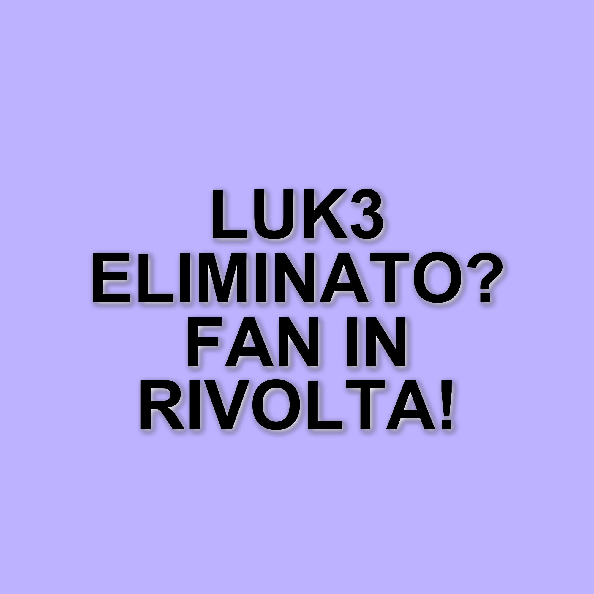 Luk3 a rischio eliminazione da Amici 24: il pubblico si scaglia contro il verdetto