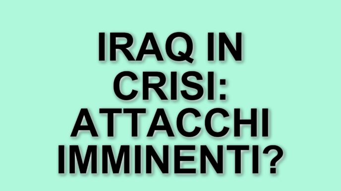 Tensioni tra Iraq e Stati Uniti: la minaccia di attacchi aerei e il futuro delle milizie sciite
