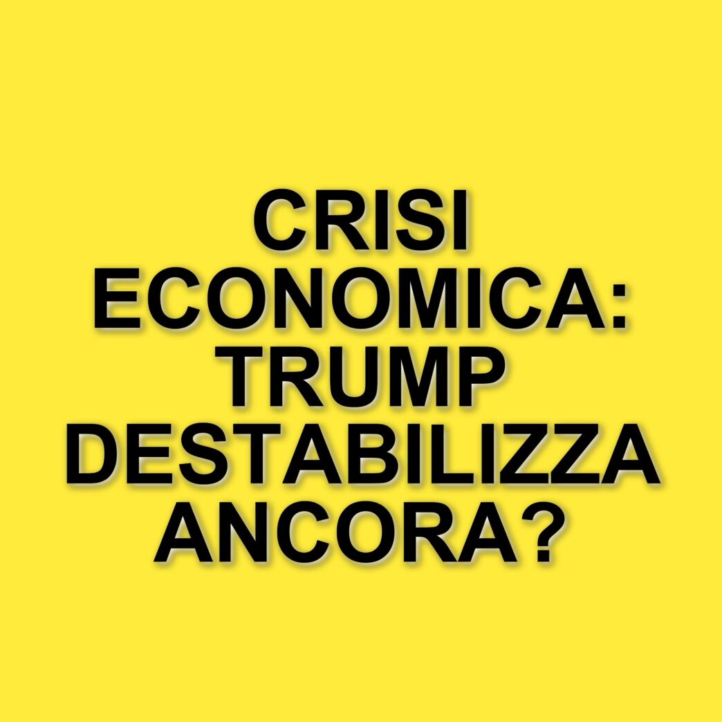 L'incertezza economica globale: le parole di Tito Boeri sulla crisi attuale