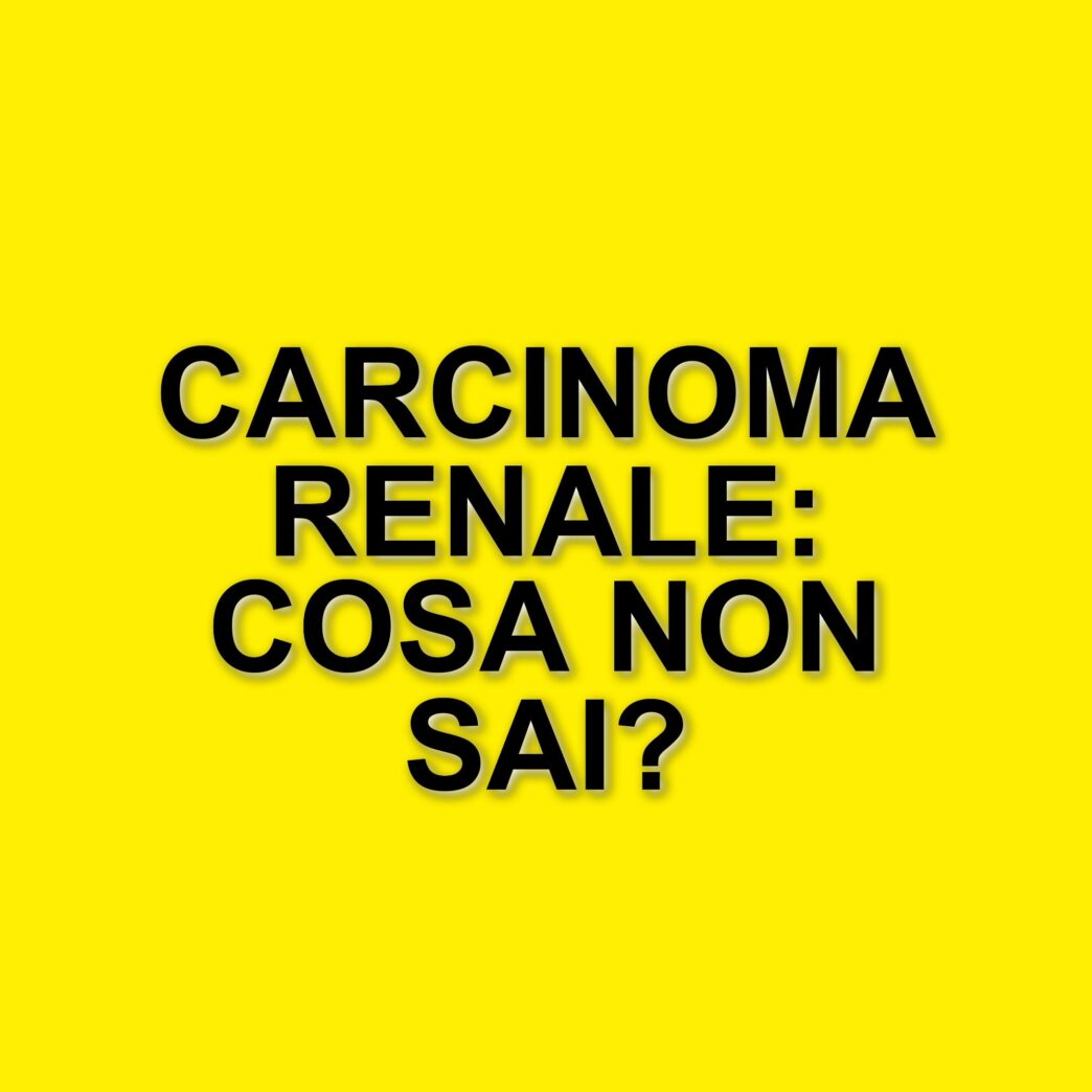 Indagine rivela lacune nella conoscenza degli italiani sul tumore al rene e sui percorsi di cura