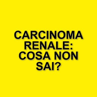 Indagine Rivela Lacune Nella Conoscenza Degli Italiani Sul Tumore Al Rene E Sui Percorsi Di Cura