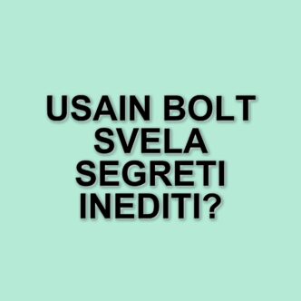 Usain Bolt torna in TV: il campione olimpico ospite a Che Tempo Che Fa