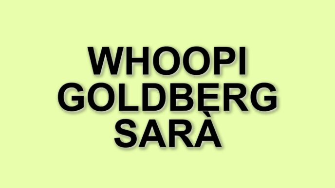 Whoopi Goldberg ospite d'eccezione a Che tempo che fa: un incontro imperdibile con Fabio Fazio