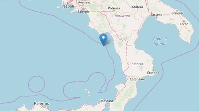 Terremoto Tirreno 2019 Ingv
