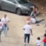 Aggressione fuori dallo stadio di bari durante la partita contro pisa, uomo picchiato davanti al figlio