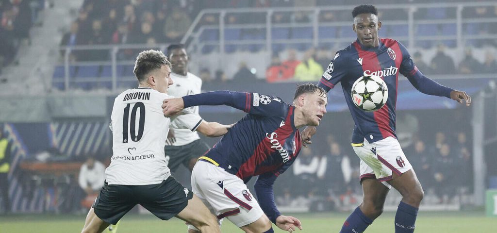 UEFA Champions League; Bologna-Monaco