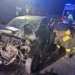 Incidente sulla statale aurelia a Orbetello coinvolge un furgone e tre auto, persona estratta dai vigili del fuoco