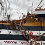 La nave scuola amerigo vespucci in tour nel mediterraneo con sosta a gaeta dal 24 al 27 maggio 2025