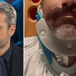 Luca Argentero sui social con collarino cervicale: fan in apprensione per la salute dell’attore