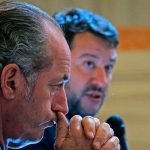 Matteo Salvini a verona parla delle elezioni regionali in veneto e del ruolo della Lega