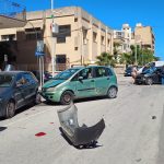 Nuovo incidente all’incrocio tra via delle ninfe e via mergellina a marsala: coinvolte cinque auto