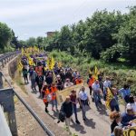Oltre 4mila persone manifestano a corchiano contro il deposito di scorie radioattive nella tuscia