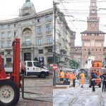 Partiti i lavori di riqualificazione di piazzale cordusio nel cuore di milano tra duomo e castello sforzesco