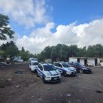 Sgombero all’alba di un insediamento abusivo in via appia nuova a Ciampino coinvolte 15 famiglie