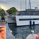 Video della marina santelena mostra il momento della caduta fatale di anna chiti a venezia