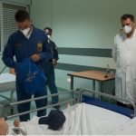 Frecce Tricolori a Barletta: i piloti in Pediatria prima dell’Air Show del 31 agosto