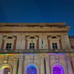 Il Cardarelli Di Napoli illuminato per la pace e solidarietà agli operatori sanitari di Gaza