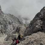 Soccorso in Montasio: quattro escursionisti tratti in salvo nel canalone Findenegg a quota 2600 metri